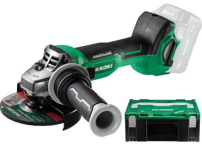 HiKoki G1813DA-W2Z akkus sarokcsiszoló (akku és töltő nélkül, Hitbox kofferben) termék fő termékképe